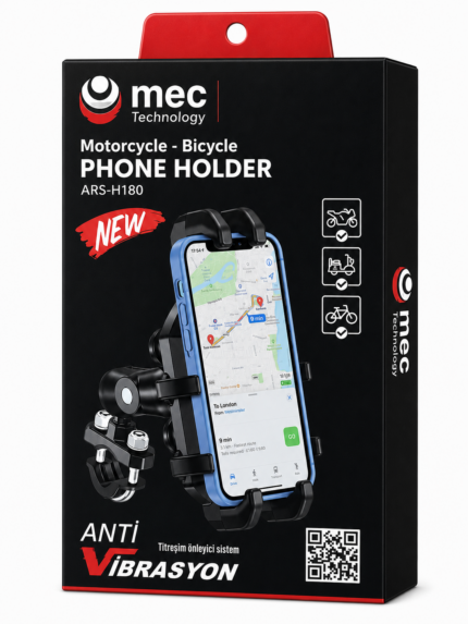 Motosiklet-Bisiklet Telefon Tutucu